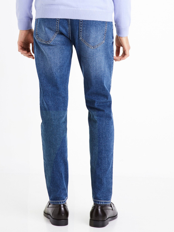Celio Blaue Herrenjeans mit schmaler Passform Celio C25 Doslue25