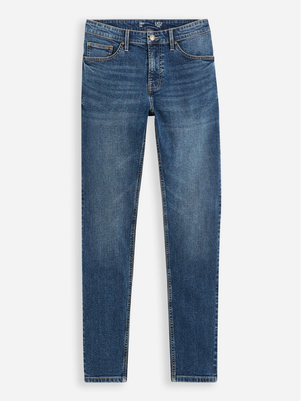 Celio Blaue Herrenjeans mit schmaler Passform Celio C25 Doslue25