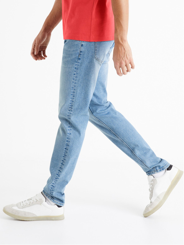 Celio Hellblaue Slim Fit Herrenjeans Celio C25 Doslight25