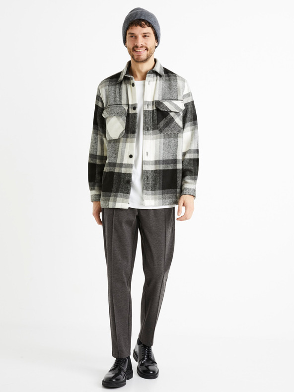 Celio Dunkelgraue Herrenhose Celio 24H Cobozal