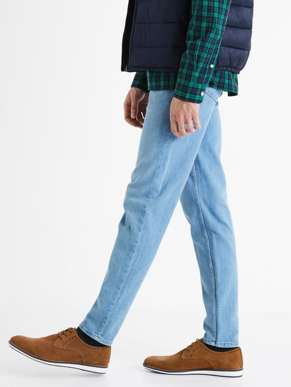 Celio Hellblaue Slim Fit Jeans für Herren Celio C25 Dosoft25