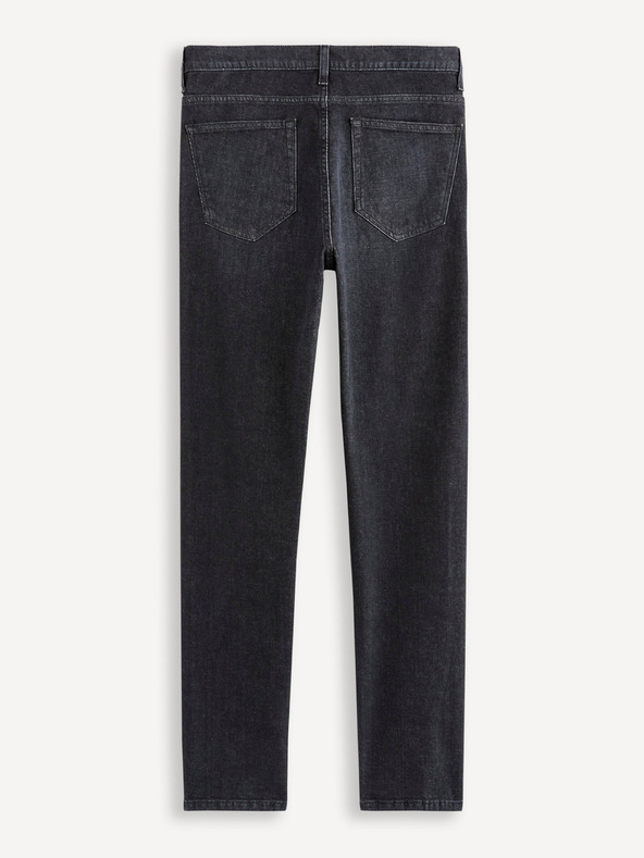 Celio Schwarze Slim Fit Jeans für Herren Celio C25 Dosoft25