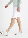 Celio Weiße Herren-Jeans-Shorts Celio Dofirstbm