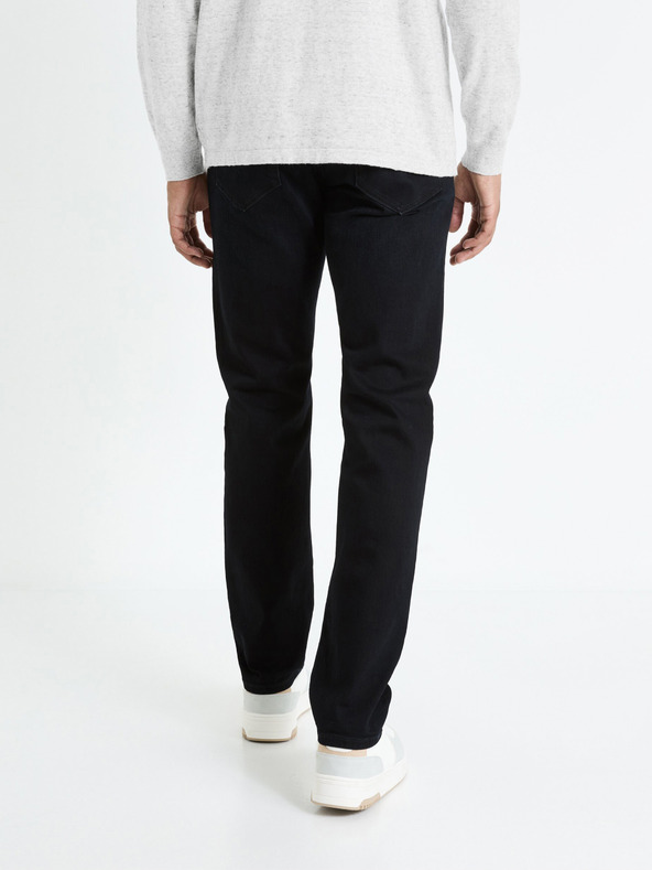 Celio Schwarze Herren Jeans mit geradem Schnitt Celio Fobody15