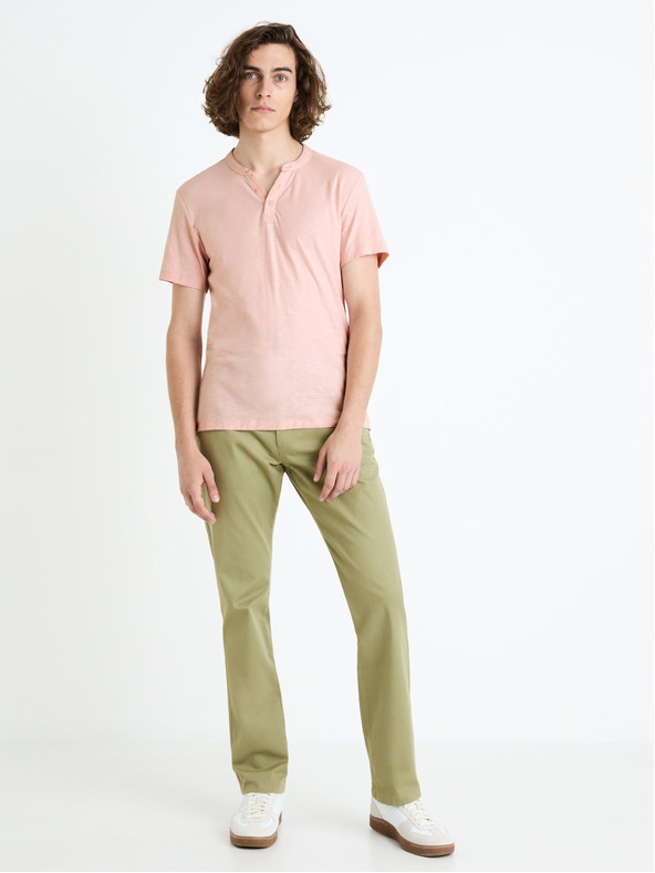 Celio Hellgrüne Herren Chino-Hose Celio Tohenri