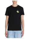 Celio Schwarzes Herren-T-Shirt Celio Jelime