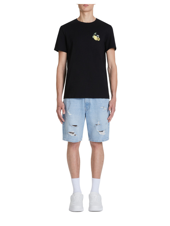 Celio Schwarzes Herren-T-Shirt Celio Jelime