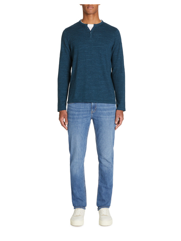 Celio Gelano Henley-Pullover