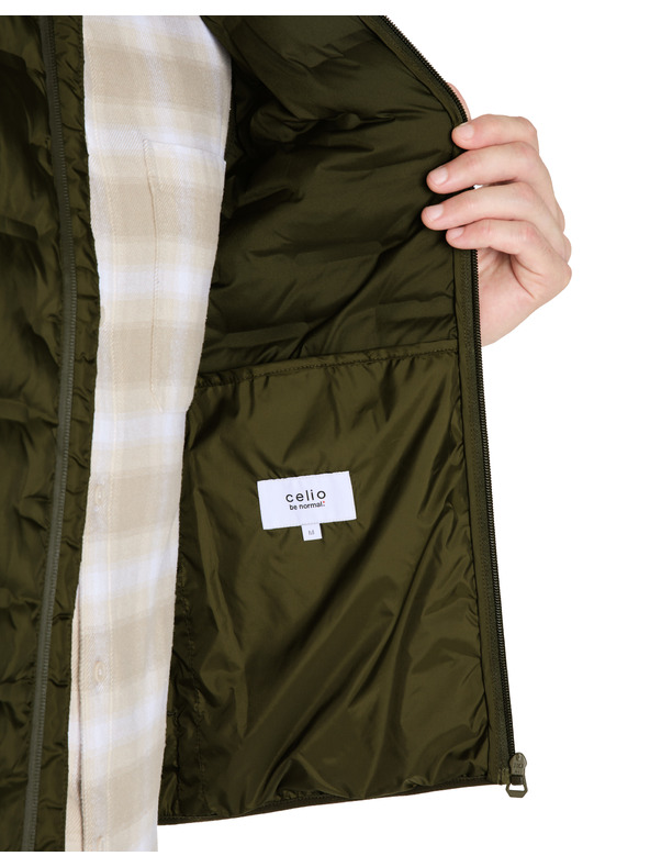 Celio Khaki Herrenweste Celio Jubianco