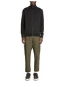 Celio Schwarze Herrenstrickjacke mit Reißverschluss Celio Jebille