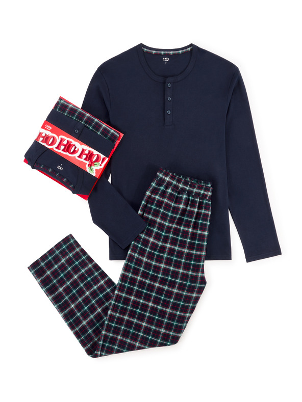 Celio Weihnachts-Pyjamas verpackt Celio