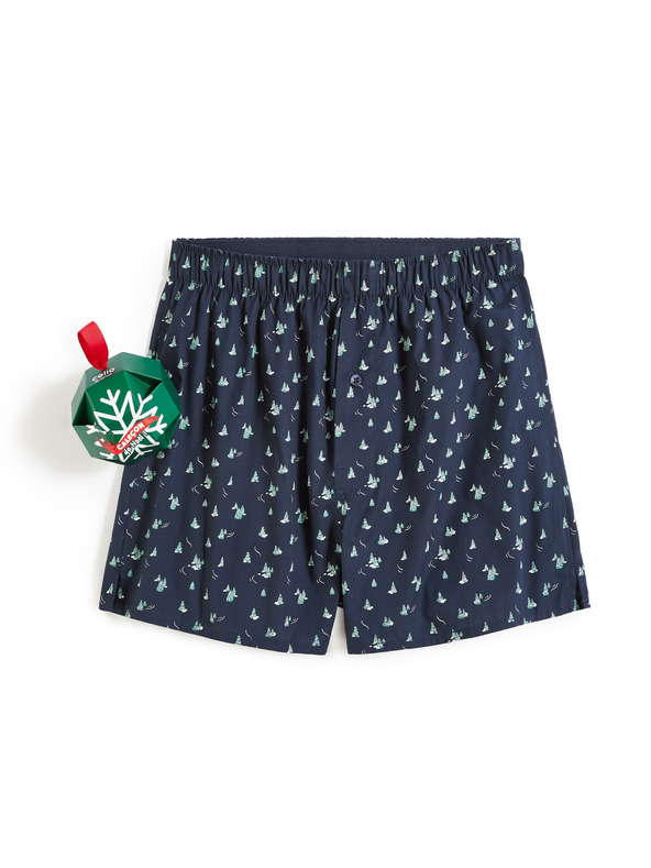 Celio Schneeflocken Shorts Geschenkpackung Celio