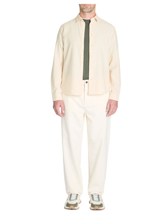 Celio Beige Herrenhemd Celio Lachambray