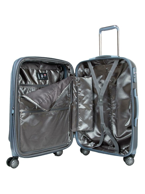 Heys Reisekoffer Heys Portal Smart M Slate Blue