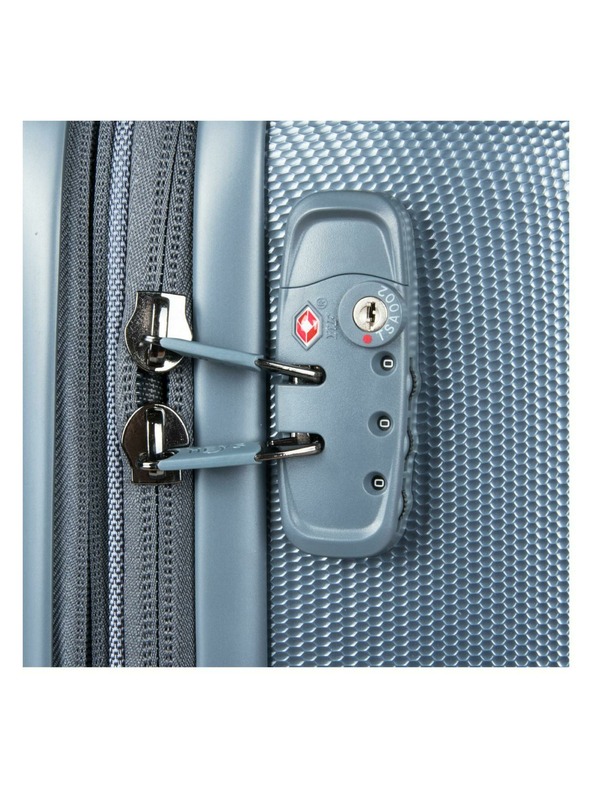 Heys Reisekoffer Heys Portal Smart M Slate Blue