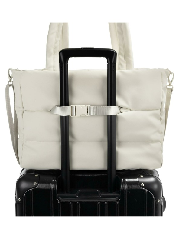 Heys Tragetasche Heys Puffer Travel Tote Off White