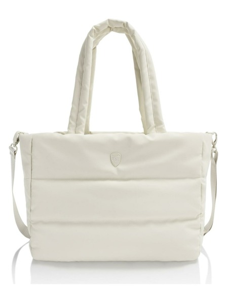 Heys Shopper Heys Puffer Tote Bag Off White