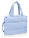 Heys Tasche Heys Puffer Personal Bag Hellblau