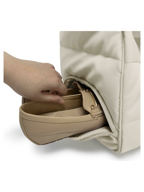 Heys Reisetasche Heys Puffer Duffel Off White