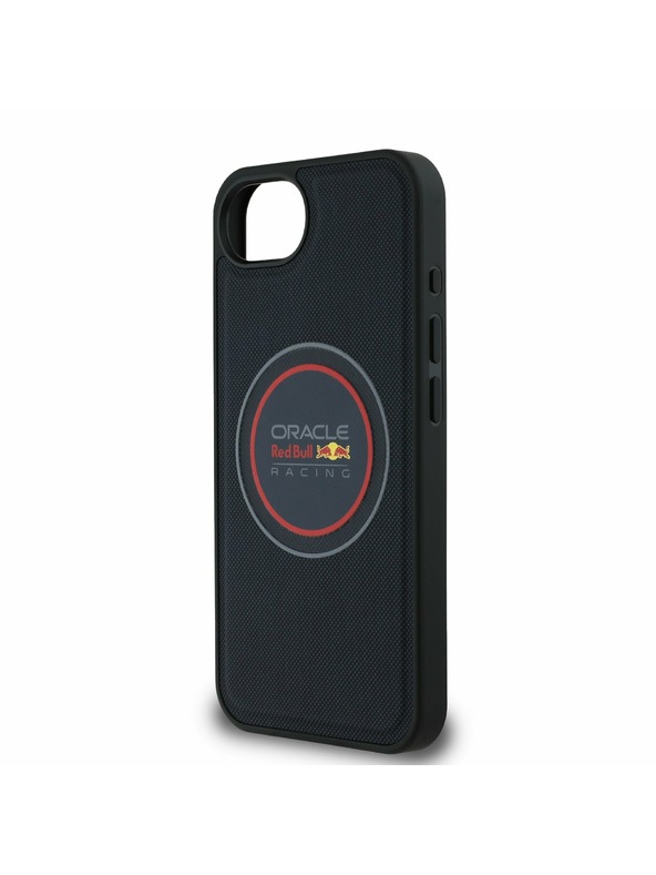 Oracle Red Bull Racing Red Bull PU Leder Roter Ring MagSafe Rückseite Hülle für iPhone 16e Navy