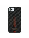 Oracle Red Bull Racing Red Bull Carbon Powerbar MagSafe Rückseite Hülle für iPhone 16e Schwarz