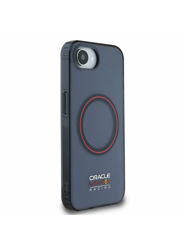 Oracle Red Bull Racing Red Bull PC/TPU Roter Ring MagSafe Rückseite Hülle für iPhone 16e Navy