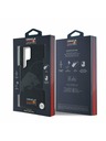 Oracle Red Bull Racing Red Bull Leder Mesh Geprägtes Logo MagSafe Rückseite Hülle für Samsung Galaxy S25 Ultra Navy