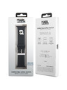 Karl Lagerfeld Karl Lagerfeld Karl Head NFT Armband für Apple Watch 42/44/45/46/49 Schwarz