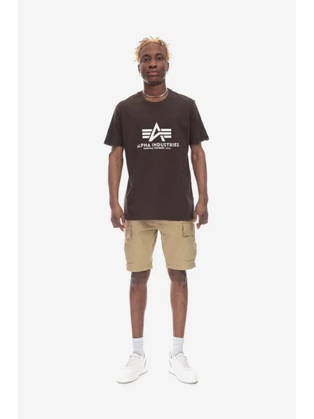 Alpha Industries Herren beige Ripstop Jogger Shorts Alpha Industries