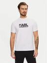 Karl Lagerfeld Herren weißes T-Shirt 551235 Karl Lagerfeld