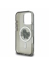 Karl Lagerfeld Karl Lagerfeld IML Glitter Karl and Choupette Sketch MagSafe Rückseite Hülle für iPhone 16 Pro Max Schwarz