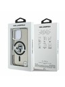 Karl Lagerfeld Karl Lagerfeld IML Glitter Karl and Choupette Sketch MagSafe Rückseite Hülle für iPhone 16 Pro Max Schwarz