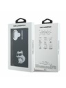 Karl Lagerfeld Karl Lagerfeld IML Aquarelle Choupette Rückseite Hülle für iPhone 16 Schwarz