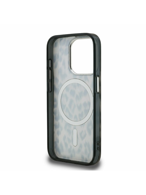 Karl Lagerfeld Karl Lagerfeld IML Leopard MagSafe Rückseite Hülle für iPhone 15 Pro Brown