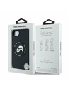 Karl Lagerfeld Karl Lagerfeld Liquid Silicone K&CH Heads MagSafe Rückseite Hülle für iPhone 16e Black