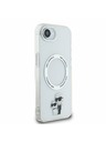 Karl Lagerfeld Karl Lagerfeld IML Karl and Choupette MagSafe Rückseite Hülle für iPhone 16e Transparent