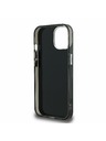 Karl Lagerfeld Karl Lagerfeld IML Aquarelle Choupette Rückseite Hülle für iPhone 15 Black