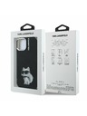 Karl Lagerfeld Karl Lagerfeld IML Aquarelle Choupette Rückseite Hülle für iPhone 15 Black