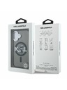 Karl Lagerfeld Karl Lagerfeld IML Glitter Karl and Choupette Sketch MagSafe Rückseite Hülle für iPhone 16 Black