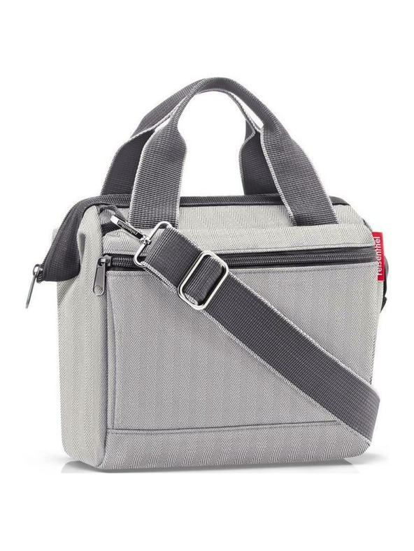 Reisenthel Handtasche Reisenthel Allrounder Cross Herringbone Grey