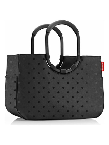 Reisenthel Reisenthel Loopshopper L Frame Glossy Dots schwarz