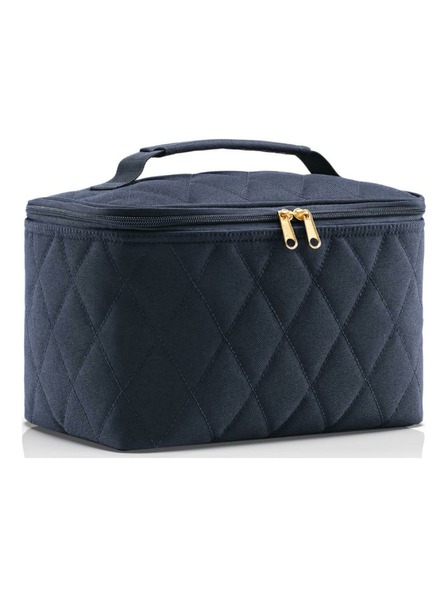 Reisenthel Reisenthel Cosmetic Case Rhombus Midnight Gold