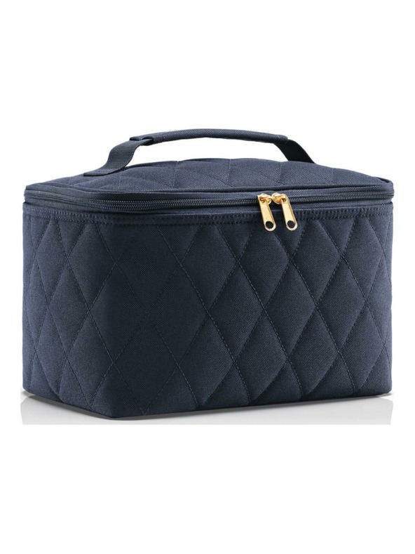 Reisenthel Reisenthel Cosmetic Case Rhombus Midnight Gold