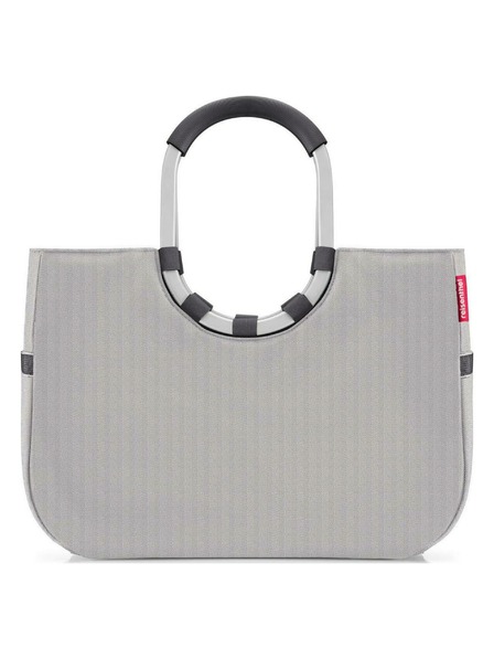 Reisenthel Reisenthel Loopshopper L Herringbone Grau