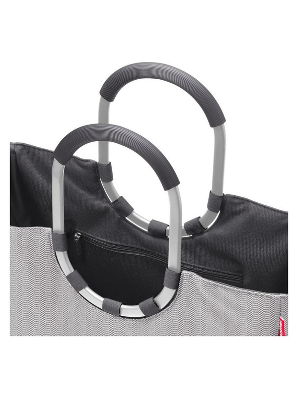 Reisenthel Reisenthel Loopshopper L Herringbone Grau