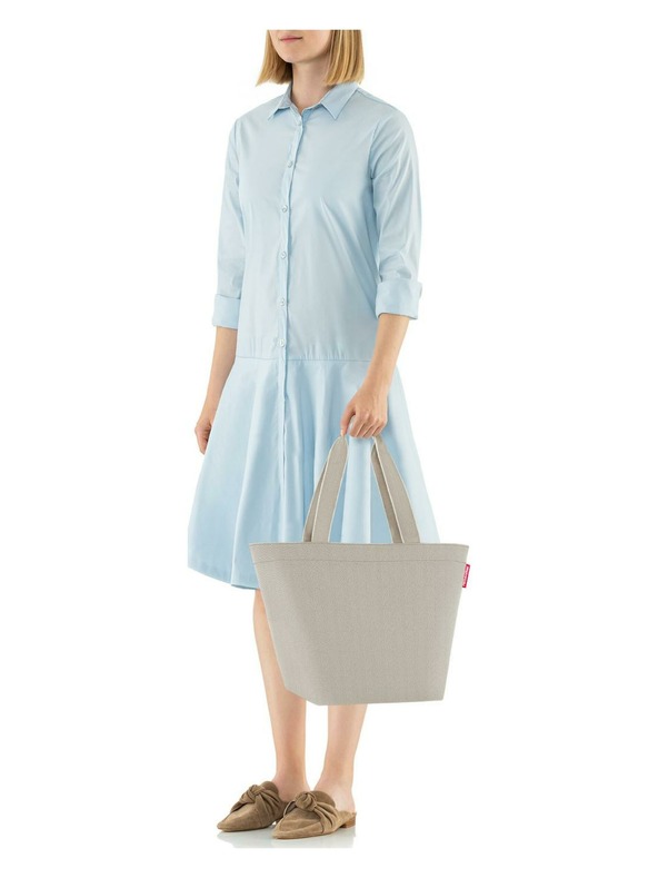 Reisenthel Reisenthel Shopper M Herringbone Sand