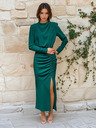 Edoti Maxi-Kleid DIVA - flaschengrün