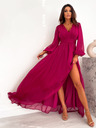 Edoti Maxi-Kleid SELENA - fuchsia