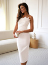 Edoti Midi-Kleid IDA - ecru