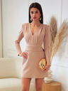 Edoti ADELLE Mini-Kleid - beige